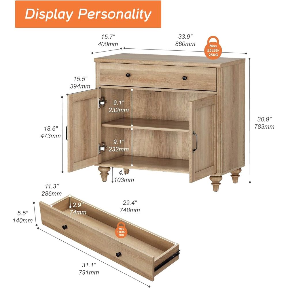 TV Stand or 43 inch TV with 2  - Storage recension och pris