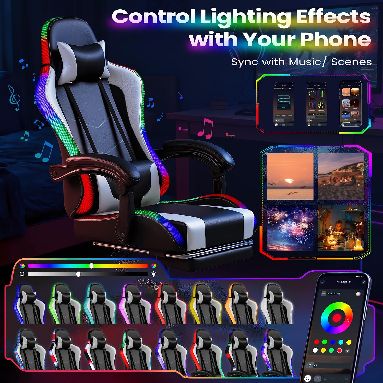 Homall Gaming Chair, Ergonomic - Sofas recension och pris