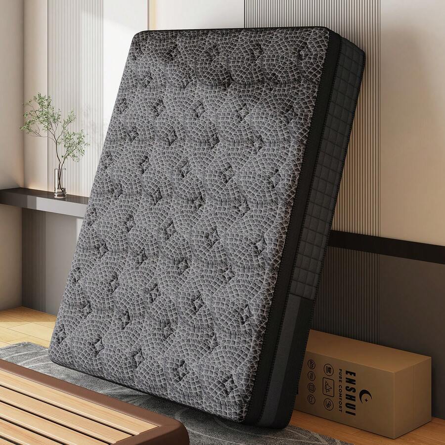 12/14 Inch Queen & King Mattre - Memory Foam Mattress In A Box Queen recension och pris
